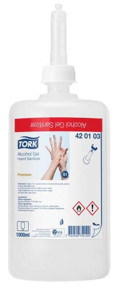 Tork Alcohol Gel Hand Sanitizer Premium S1